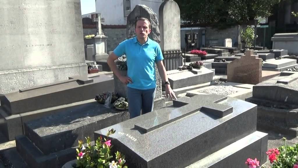 Tombe de Rosy Varte au cimetière de Bagnolet