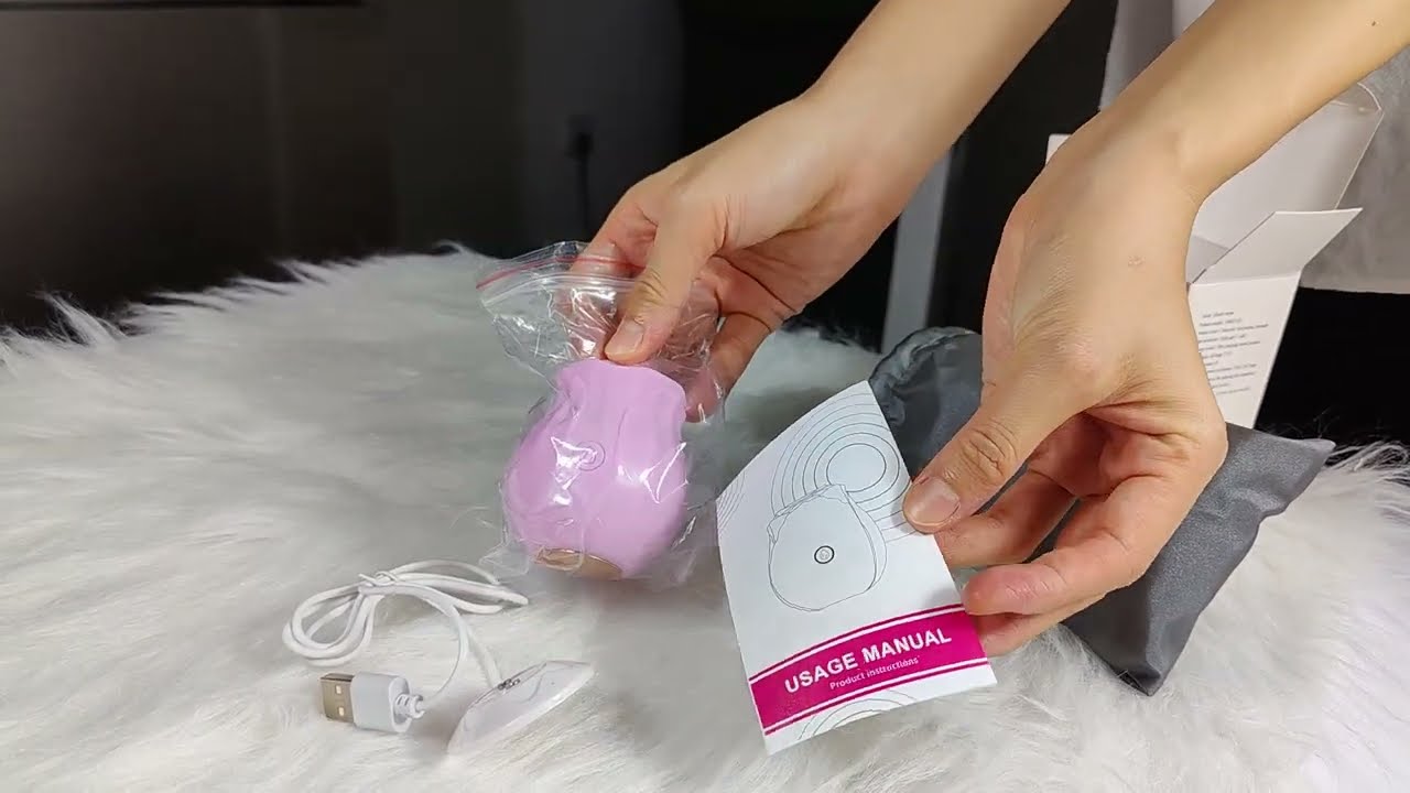 Unpacking Clit Licking Rose Vibrator - Rose Toy with Tongue