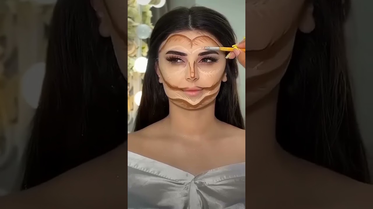 Contour hacks #multiarts #shortsvideo #beauty #hacks #art #song #youtubeshorts