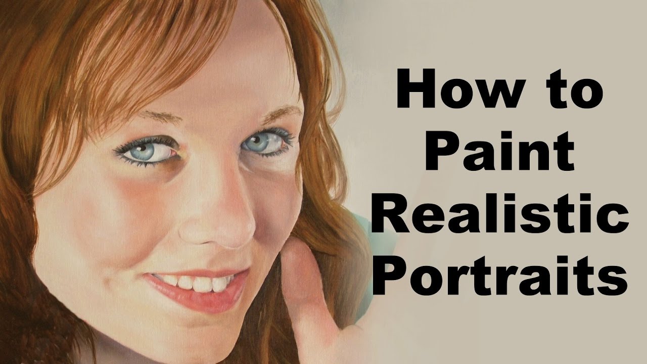How to Paint Faces - Realistic portrait painting tutorial