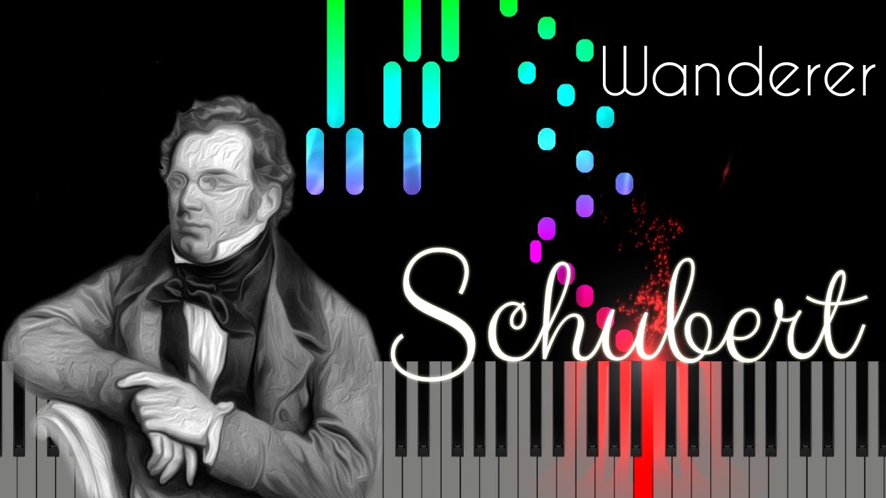 Schubert | Wanderer - 1st Movevement | Visual Classical Piano