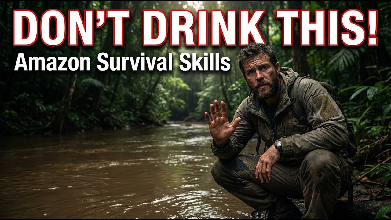 Silent Survival EP1 – Dangerous Water in the Amazon | Sinh Tồn Rừng Amazon