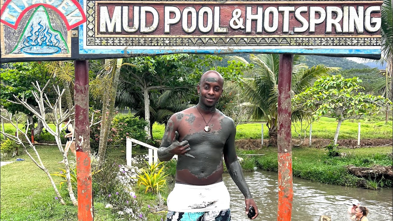 Mud Bath in Nadi Fiji Sabeto Hot Springs Experience