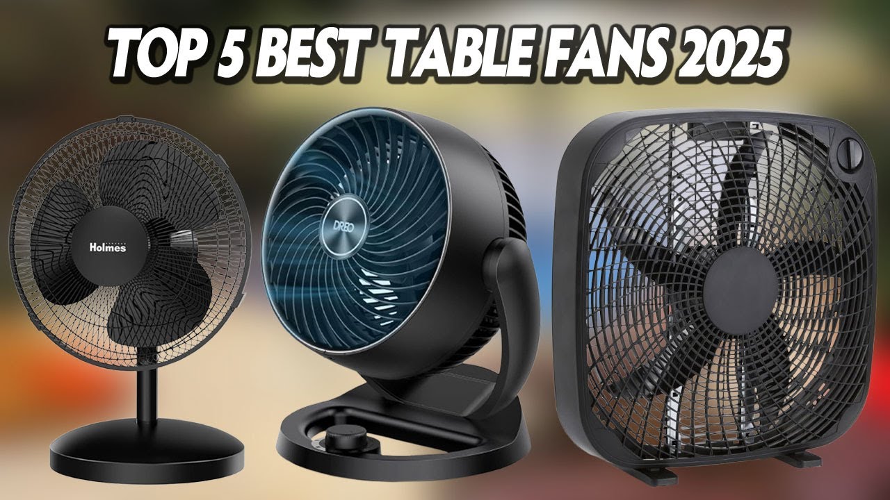 Top 5 Best Table Fans to Buy in July-August 2025 🏆 Amazon Highest Selling Now