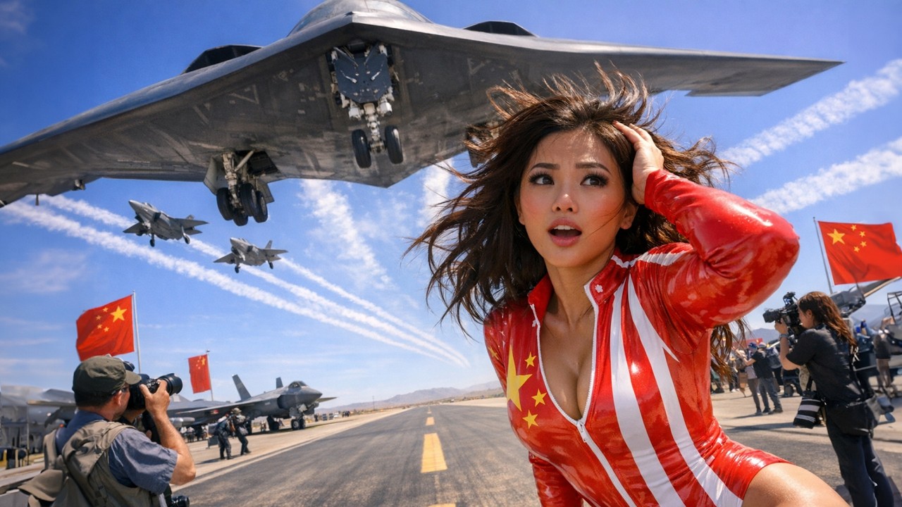 Chinese B-2 Spirit Terrifies Americans at the Saudi Airshow 2026