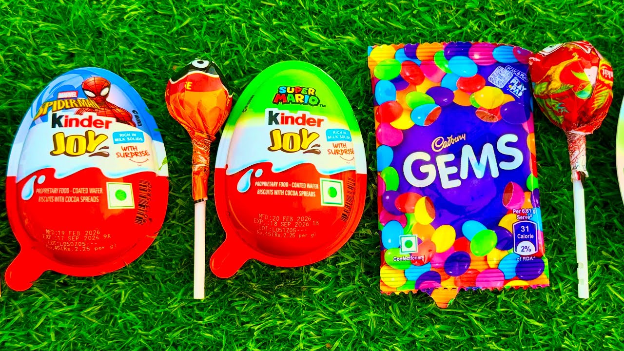 Colorful Kinder Joy Treats”  🌸😋