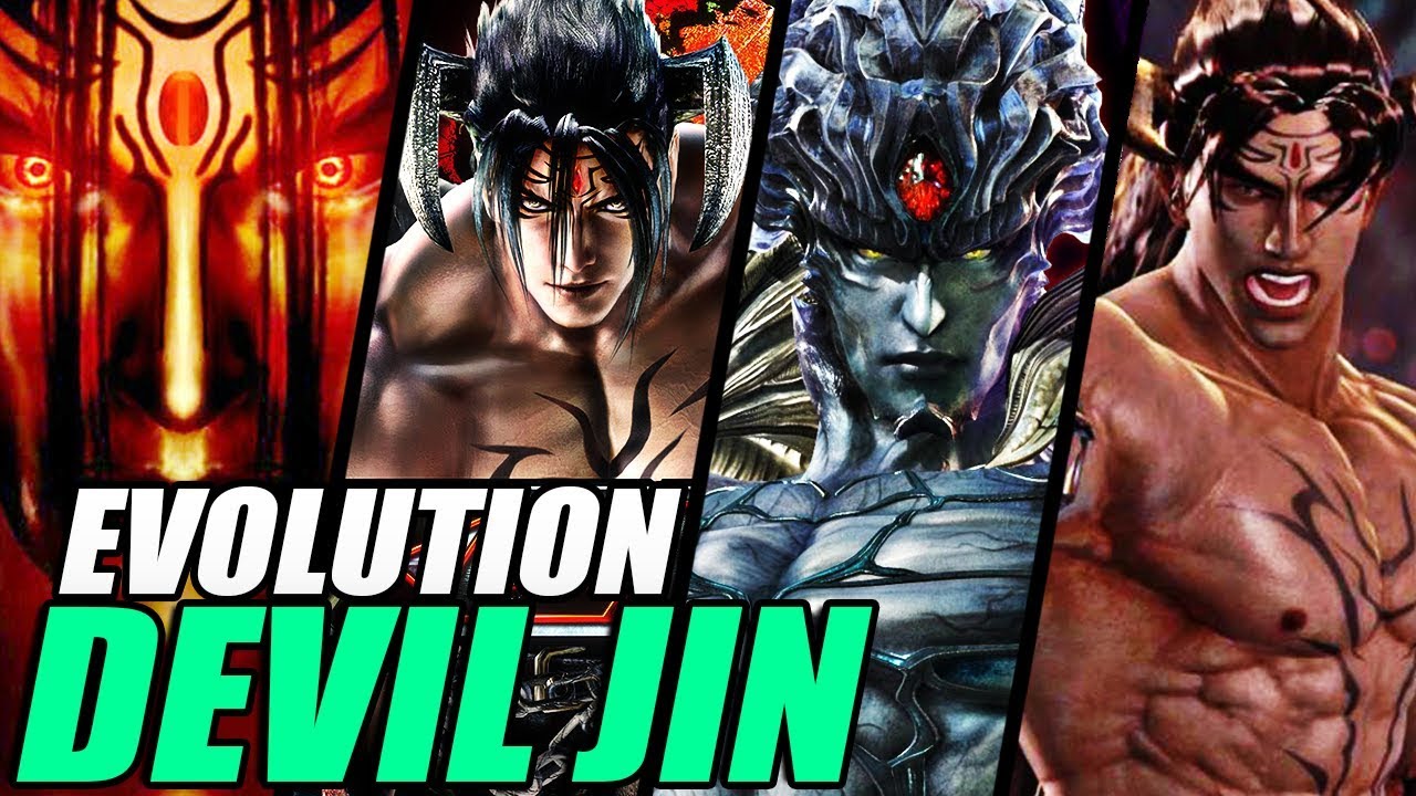 Evolution of Devil Jin from Tekken (1997-2017)