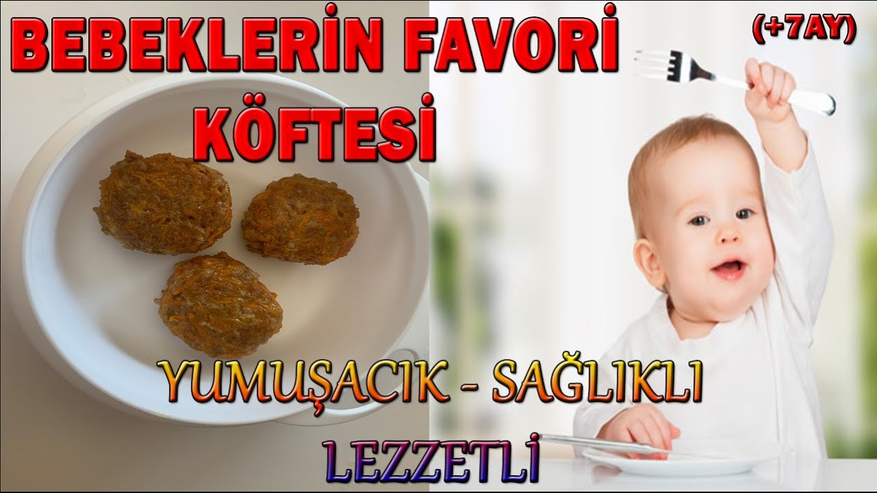 Yumuşacık ve Çok Lezzetli Bebek Köftesi(+7 ay) BLW İle Beslenmeye Uygun Köfte Tarifi | Bebek Köftesi