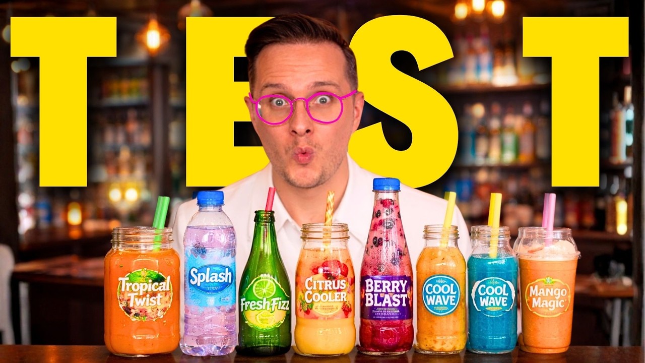 WIELKI TEST GOTOWYCH DRINK&Oacute;W - OBRZYDLIWE CZY SMACZNE?!