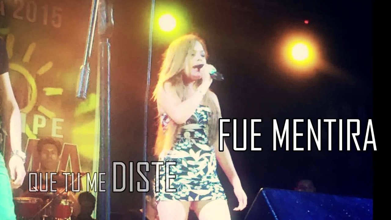 LA DESPEDIDA LESLY AGUILA Y SUS MENSAJEROS DEL AMOR Lyric oficial 2015