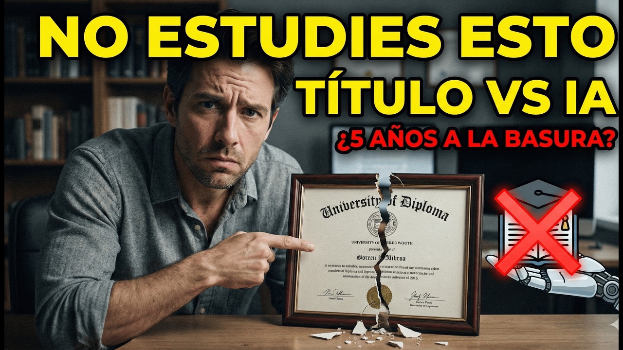 👉 La IA podría dejar tu carrera universitaria sin futuro (lo que viene en 2026)