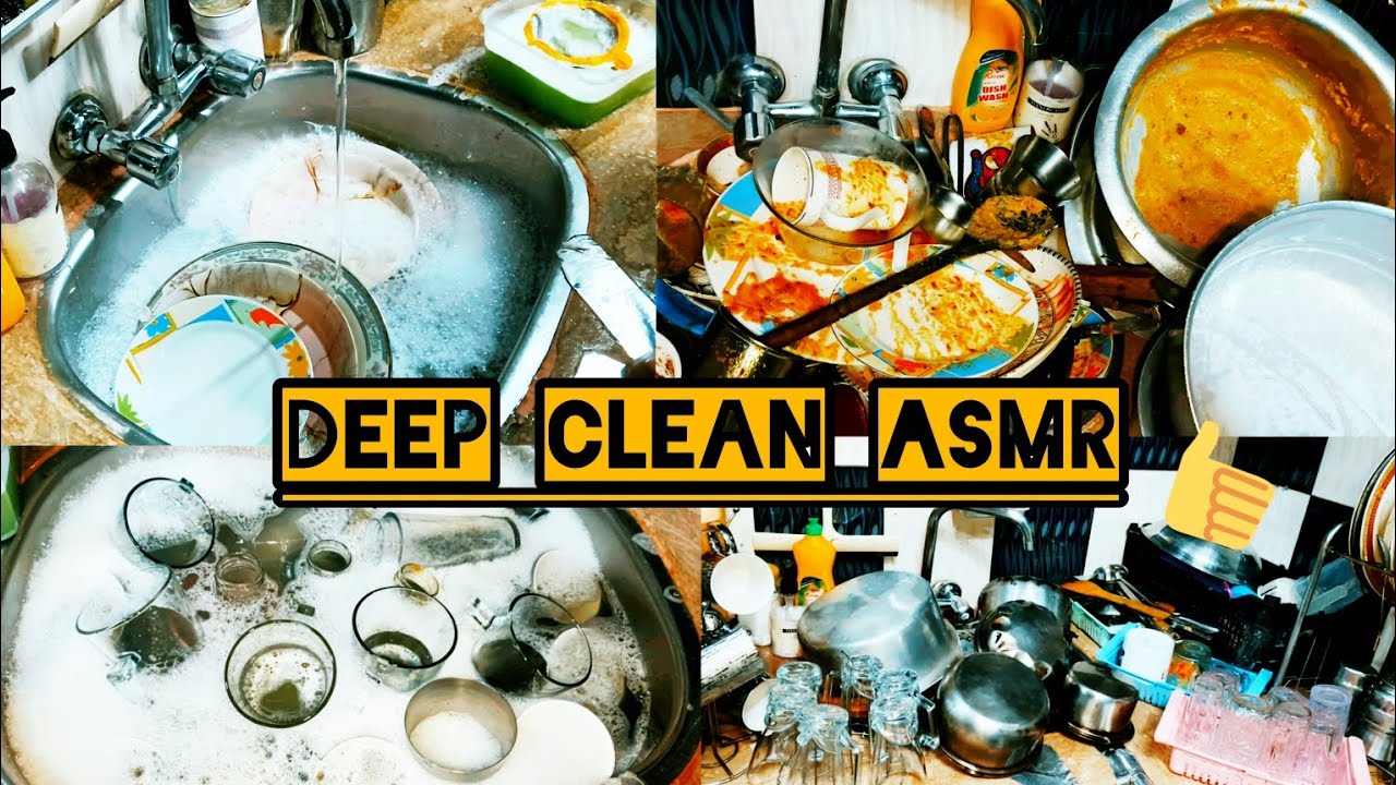 DEEP satisfying Dishwashing NIGHT Routine 🧽