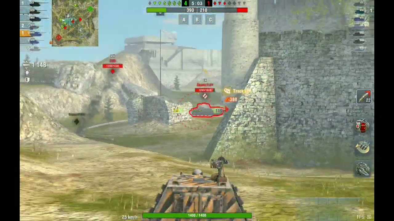 JgTig8,8 cm no damage @Armored_Blitz | 2.4K Dmg | 2 Frags | Wot Blitz 