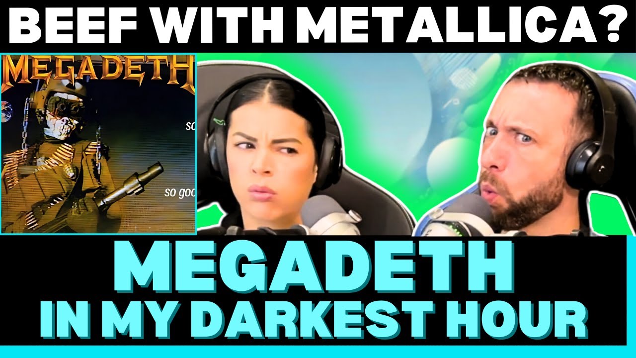 DO THEY HAVE THE BEST RIFFS IN METAL?! First Time Hearing Megadeth - In My Darkest Hour Reaction!