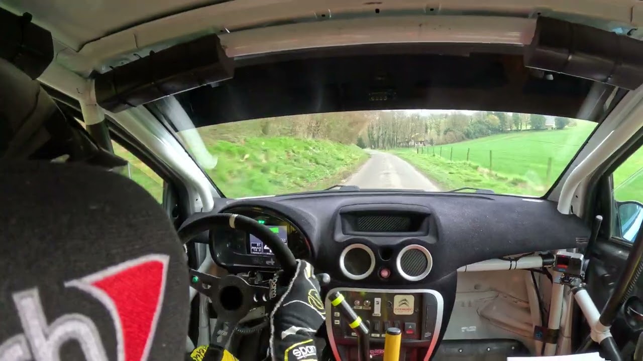 rallye pays Caux 2025 COIGNARD Kévin / ANDRIEU Lucas C2 R2