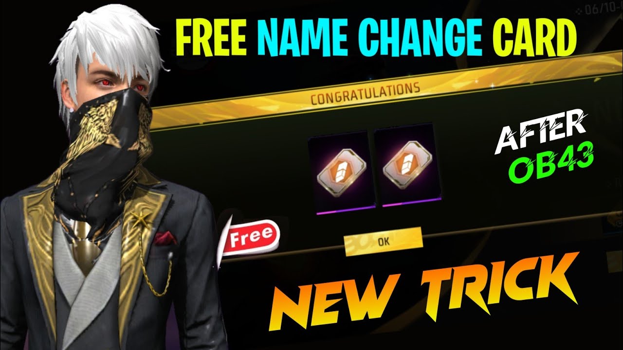 How To Get Free Name Change Card In Free Fire 2024 | Free Fire Me Name Change Card Kaise Le