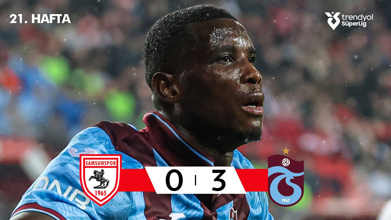 Samsunspor (0-3) Trabzonspor - Highlights/Özet | Trendyol Süper Lig - 2025/26
