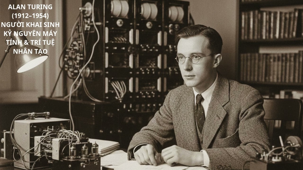 ALAN TURING 1912–1954 NGƯỜI KHAI SINH KỶ NGUYÊN MÁY TÍNH & TRÍ TUỆ NHÂN TẠO
