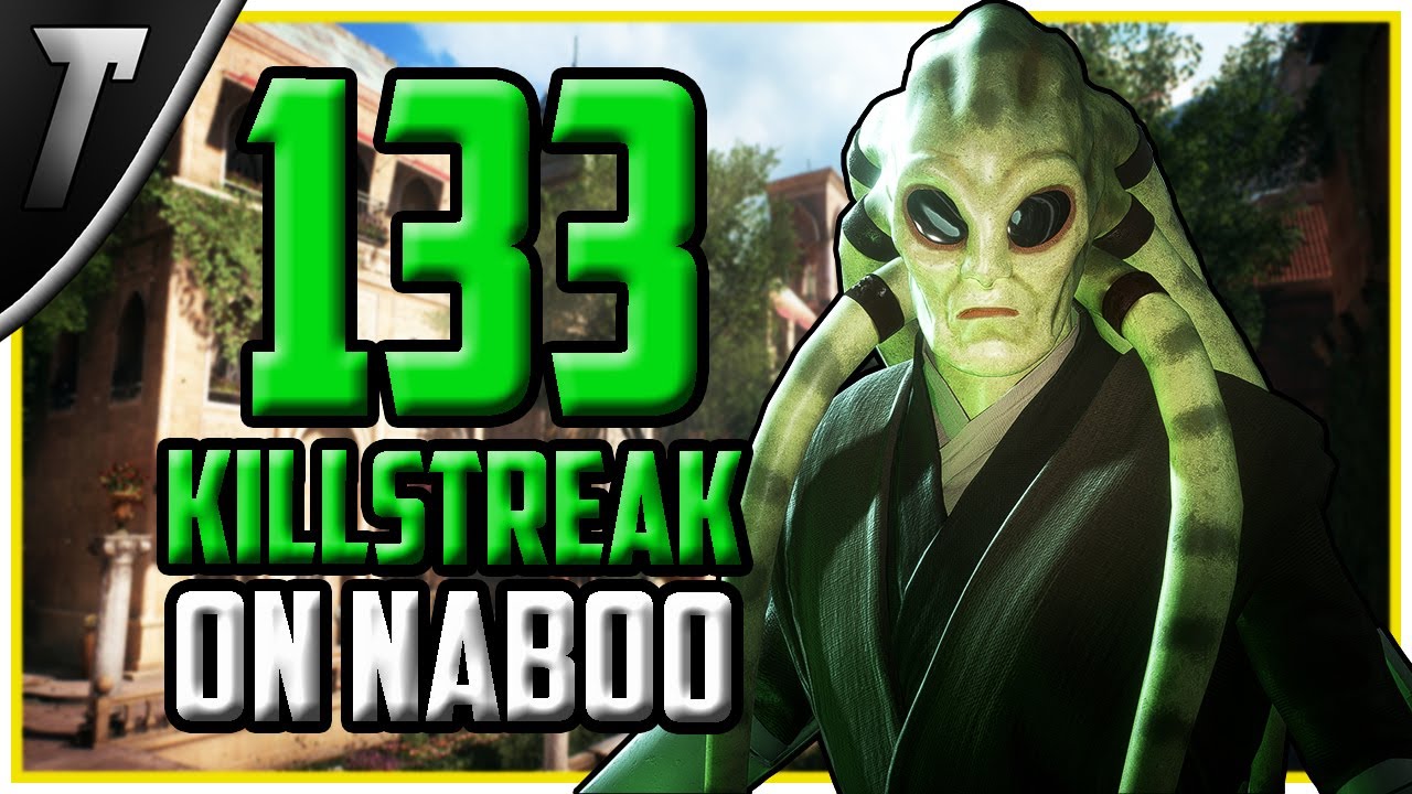 Star Wars Battlefront 2 Kit Fisto 133 Killstreak (Naboo)