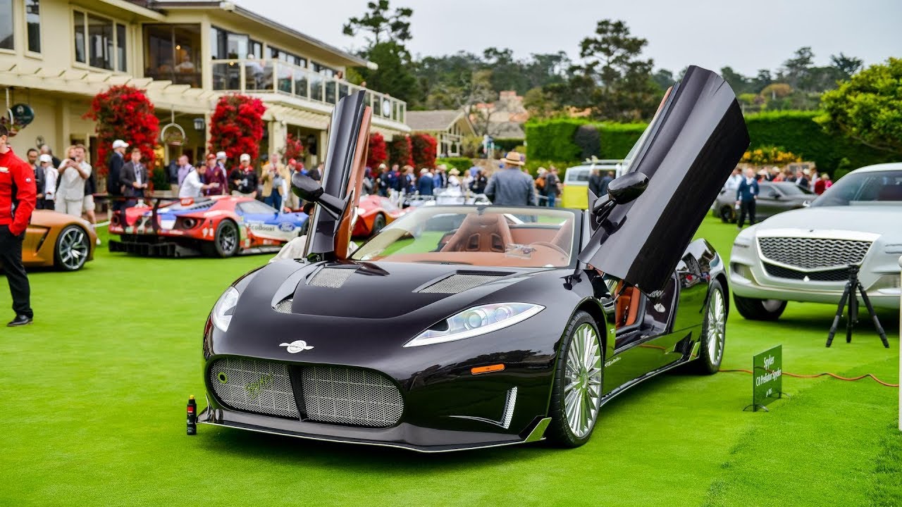 2017 PEBBLE BEACH CONCOURS D'ELEGANCE CONCEPT LAWN