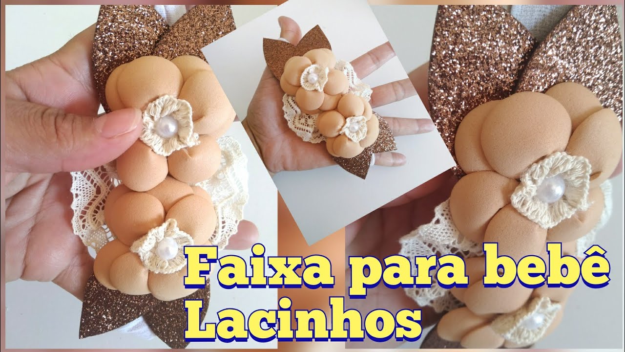 Faixa para beb&ecirc; | lacinhos
