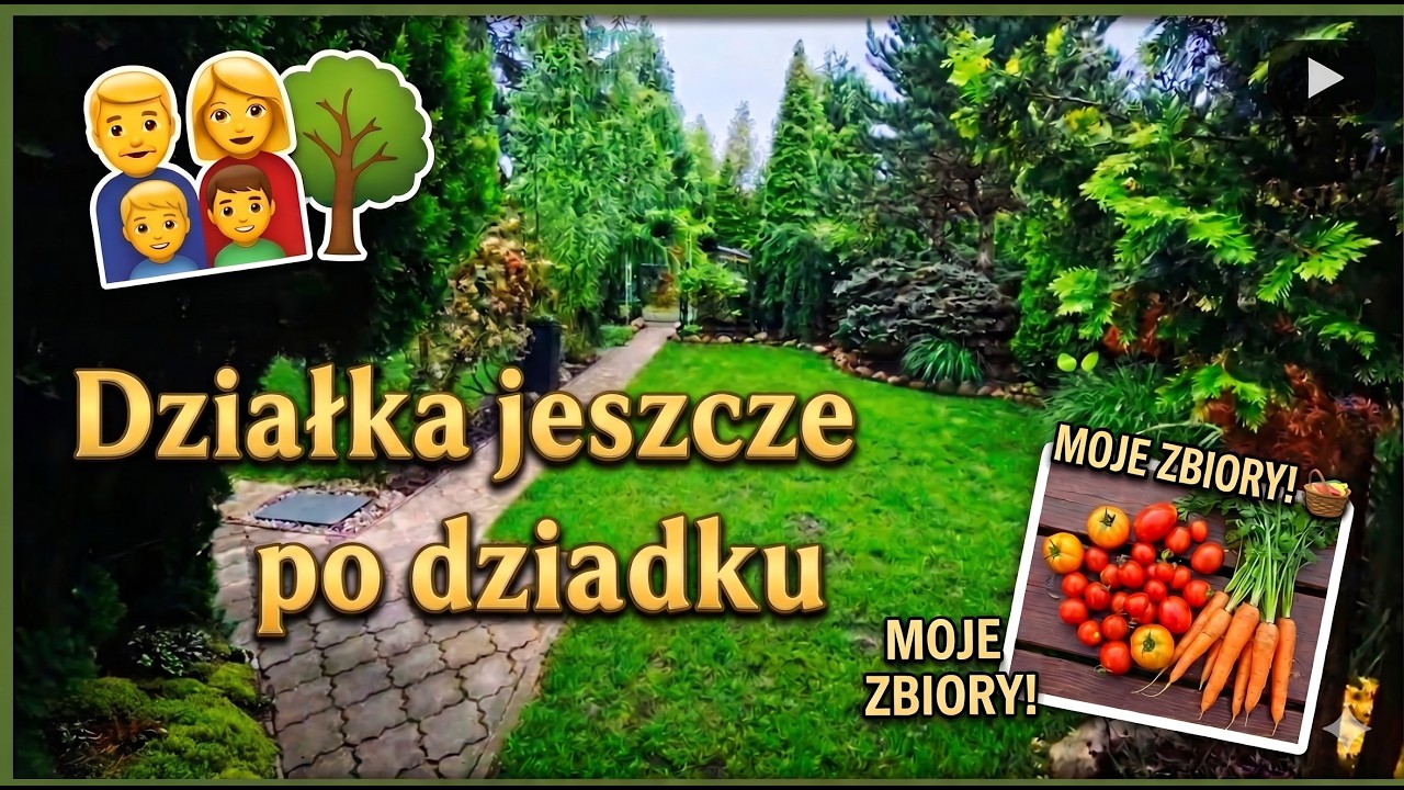 Moja działeczka typu R.O.D.  odc.  1🌞🐝🌸🪴🐌