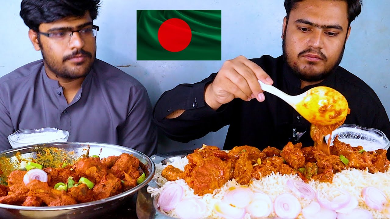 Spicy Chicken Curry With White Rice | Bengali Food