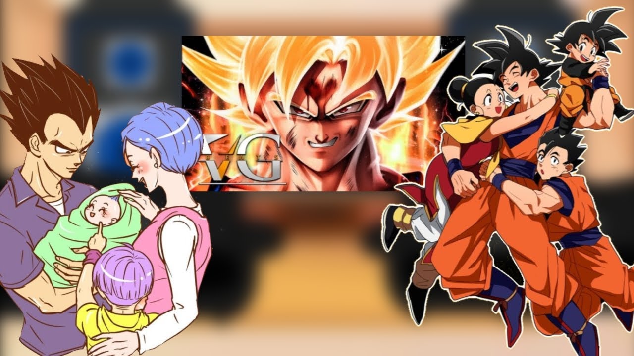 |○◇Goku y vegeta y sus familias reaccionan a el rap de kakaroto◇○|