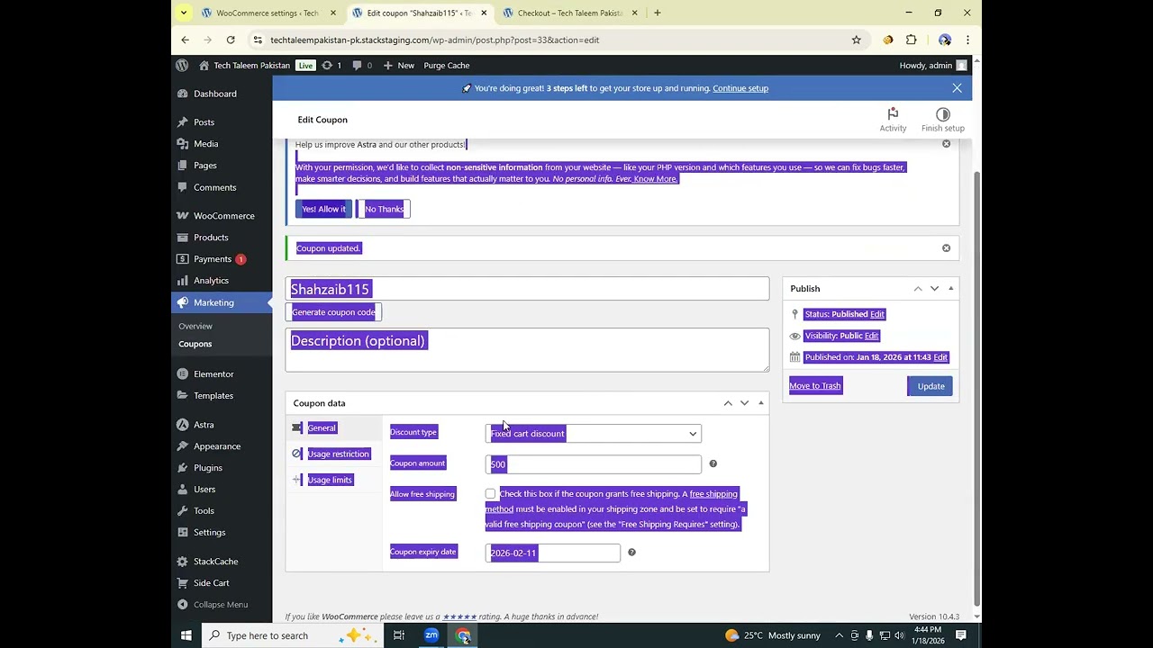 Wordpress Batch 1 2025-2026 || Lecture 9 (PART 1)