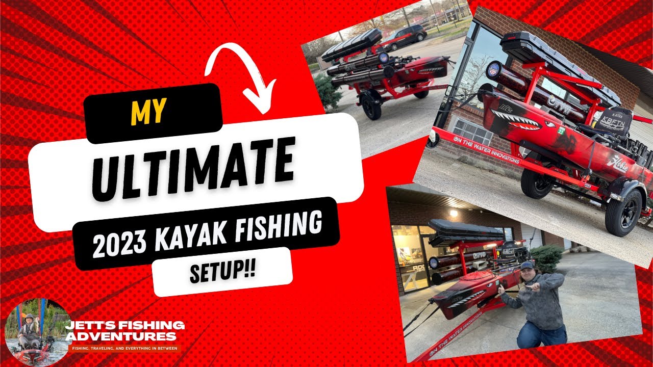 Мой лучший комплект для турнира по гребле на байдарках! | Hobie Pro Angler 14 | Прицеп-каяк On the Water Innovation