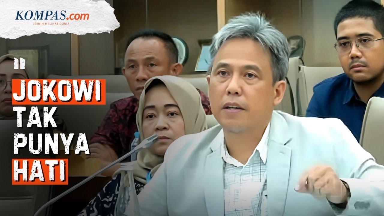 [FULL] Korban Istaka Karya Ngadu ke DPR, Sebut Jokowi Tak Punya Hati