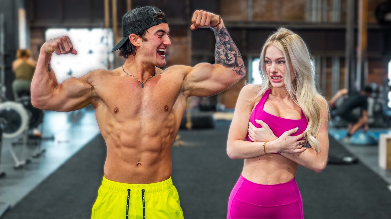 CAN MY GIRLFRIEND SURVIVE A BRUTAL CHEST WORKOUT?!