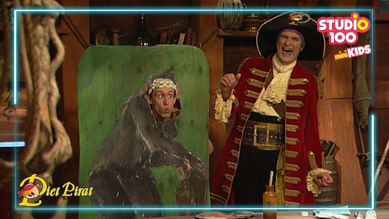 Wer ist hier der Affe 🦜⚓ - Piet Pirat - Folge 5 - Studio100 miniKIDS