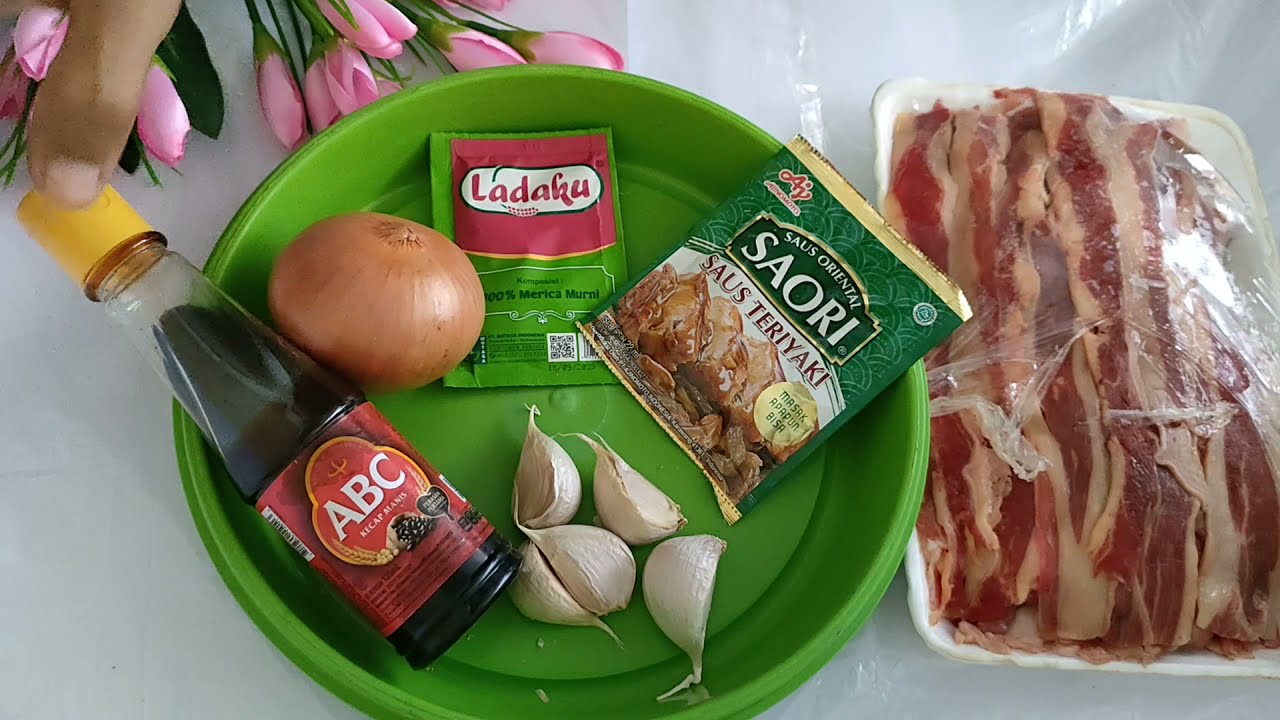 RESEP DAGING TERIYAKI MUDAH , BEEF TERIYAKI , RESEP DAGING SLICE