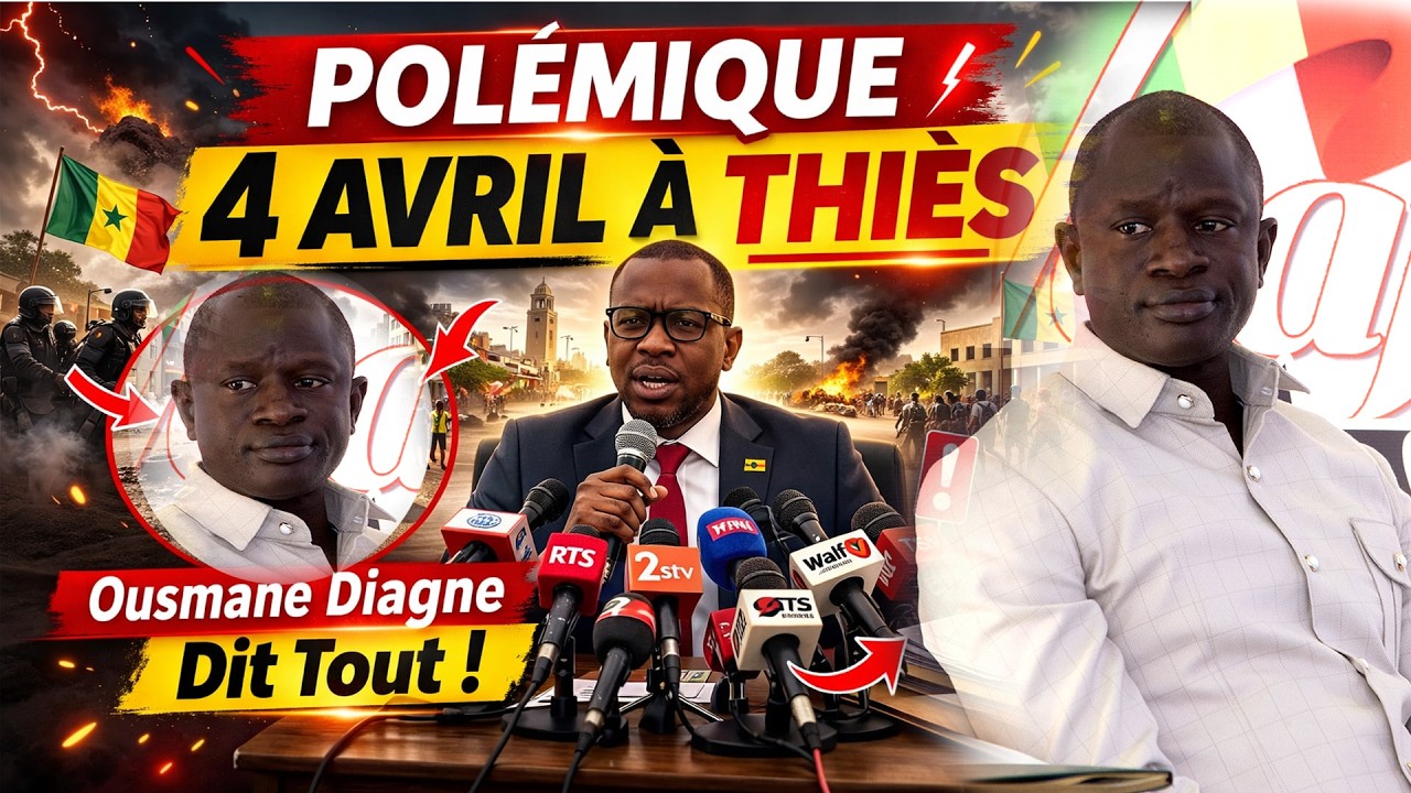 éclaration choc de Maître Ousmane Diagne sur la gestion du 4 avril à Thiès