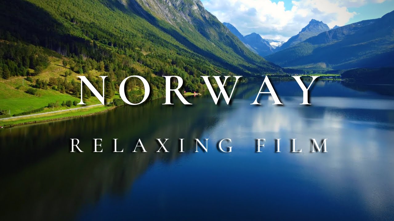 Norway 4K - Scenic Relaxation Film with Calming Music | Ambient Drone Film, DJI Mini 2