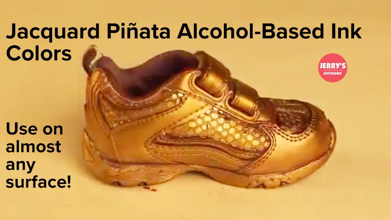 Jacquard Metallic Pinata Colors - Alcohol- Based Inks Instructional Video