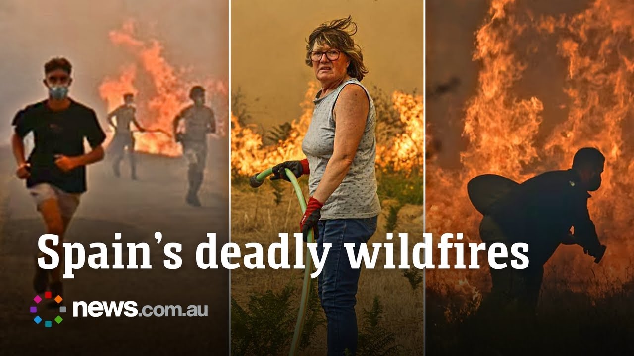 Death toll rises as wildfires engulf Spain