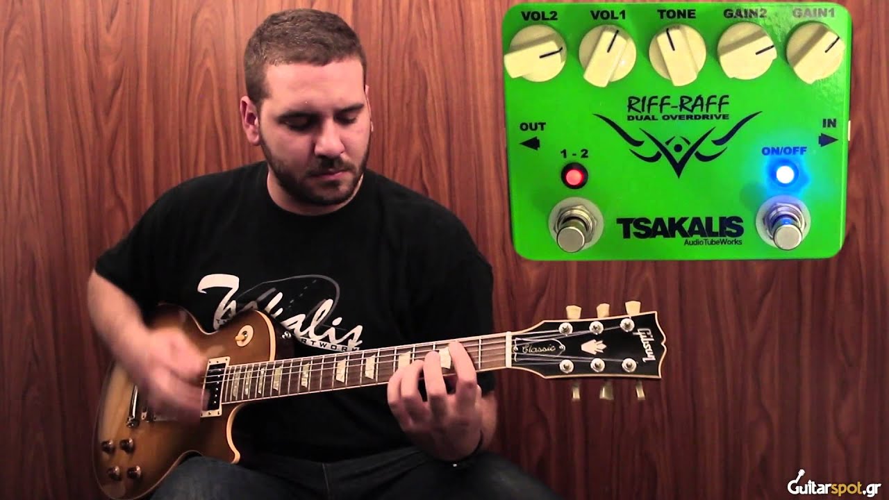 Riff-Raff Dual Overdrive - Tsakalis Audio Tube Works | Review | Guitarspot.Gr