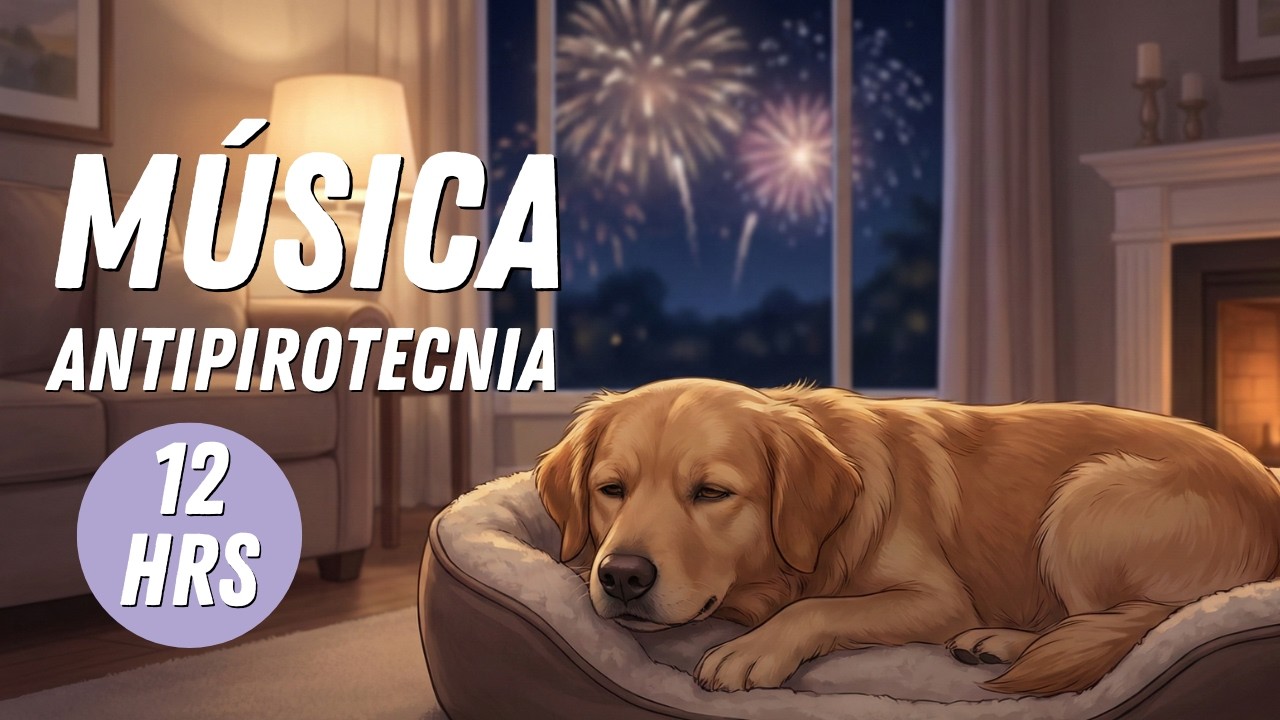 Musica relajante para perros que se estresan por la pirotecnia