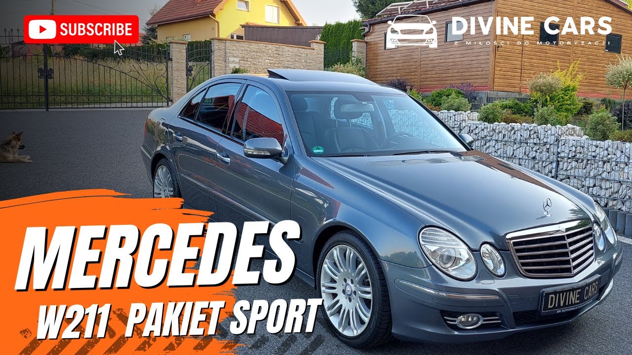 DIVINE CARS || Mercedes E280 W211 BENZYNA 2007R