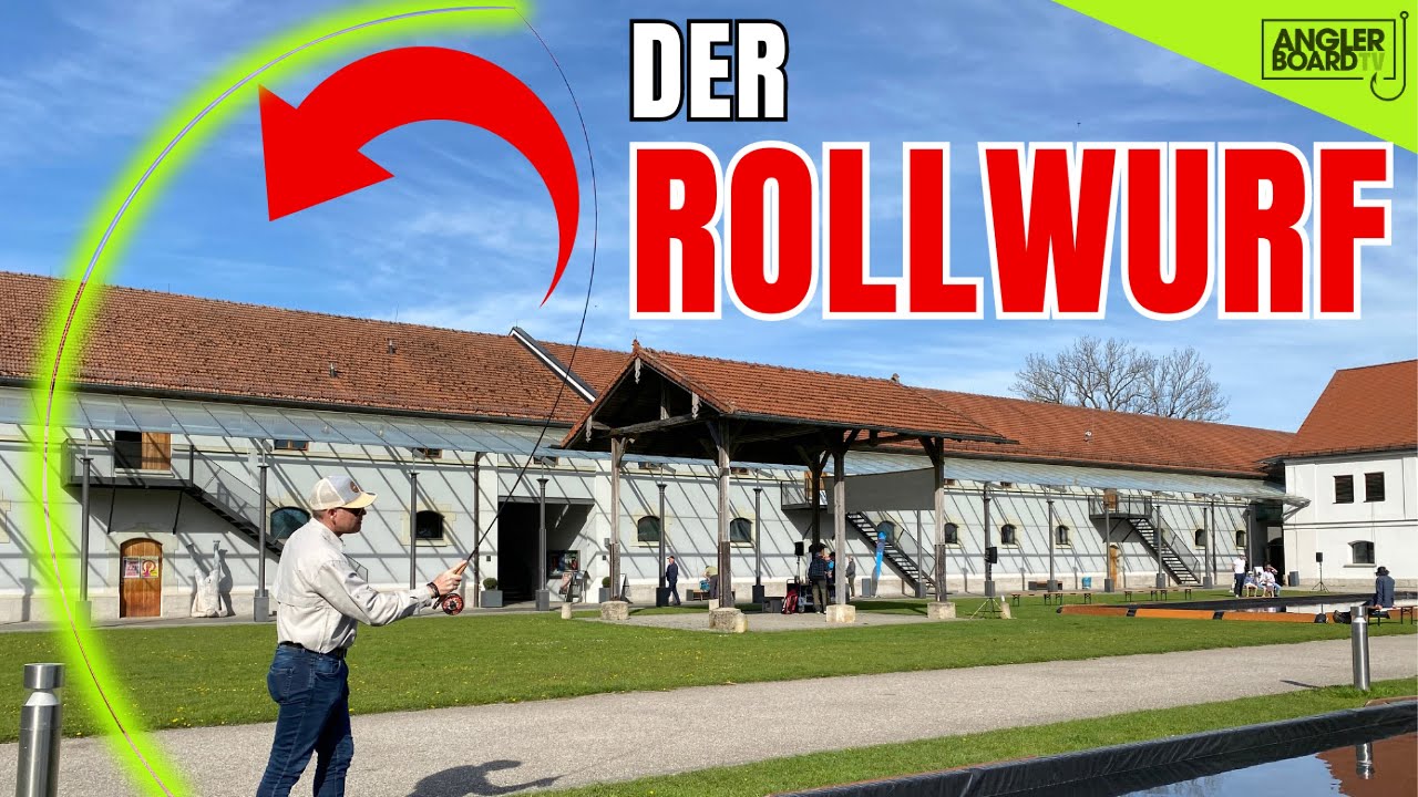 Fliegenfischen: der Rollwurf! So wirfst Du mit der Fliegenrute | Wurftechnik