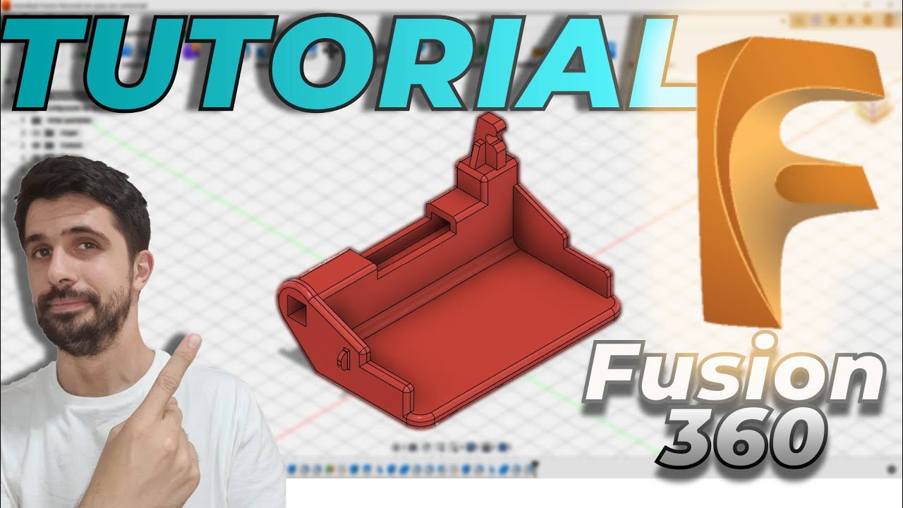 ✅ Tutorial FUSION 360 para PRINCIPIANTES | Primeros pasos en el MODELAJE 3D