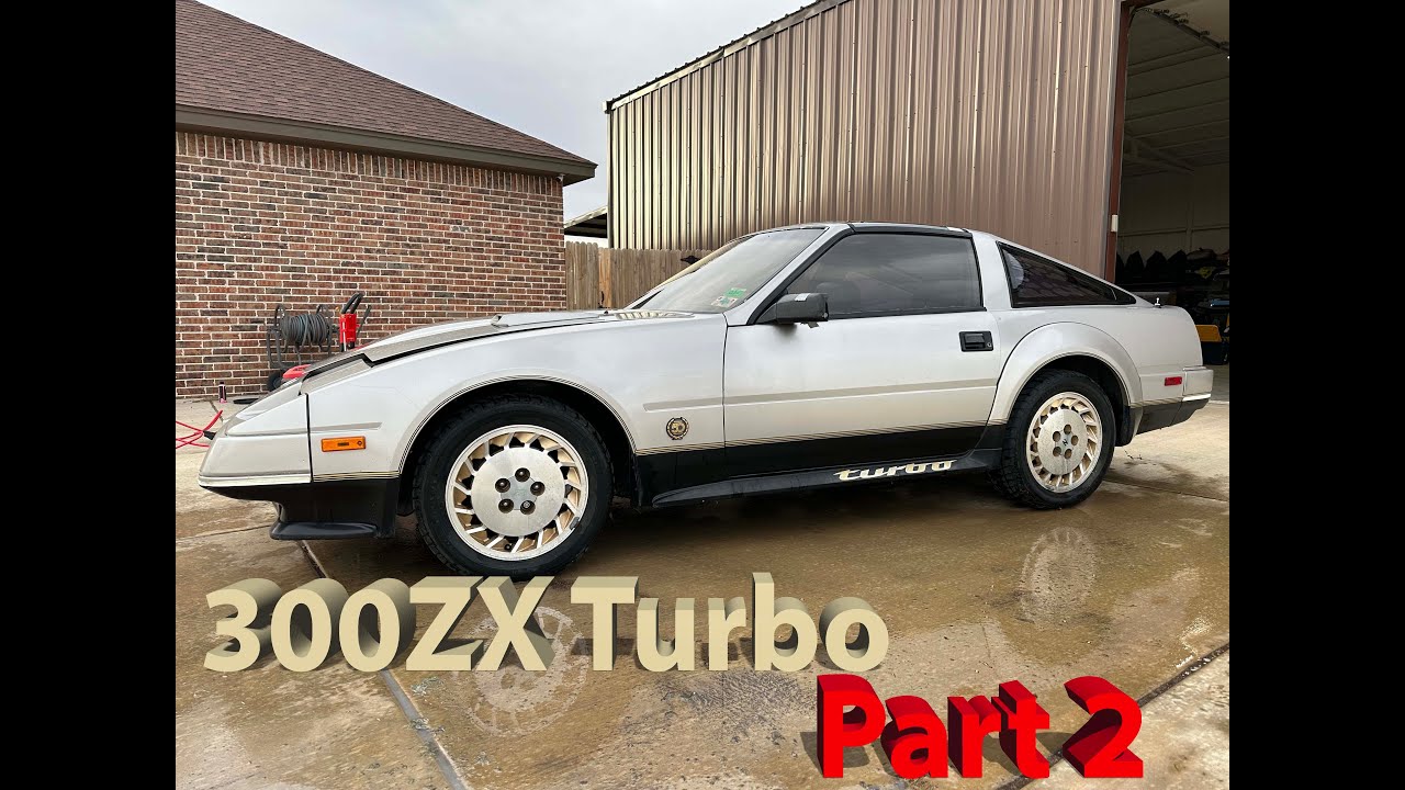 300ZX Part 2 The Z31 gets new Hood and Hatch Struts as well as a Undercarriage inspection