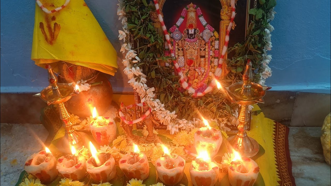 శ్రీ వెంకటేశ్వర స్వామి వారి సప్త శనివారాల వ్రతం చేసే విధానం| పూజకి ఏర్పాట్లు| పూజకి ముందు చేయవలసినవి