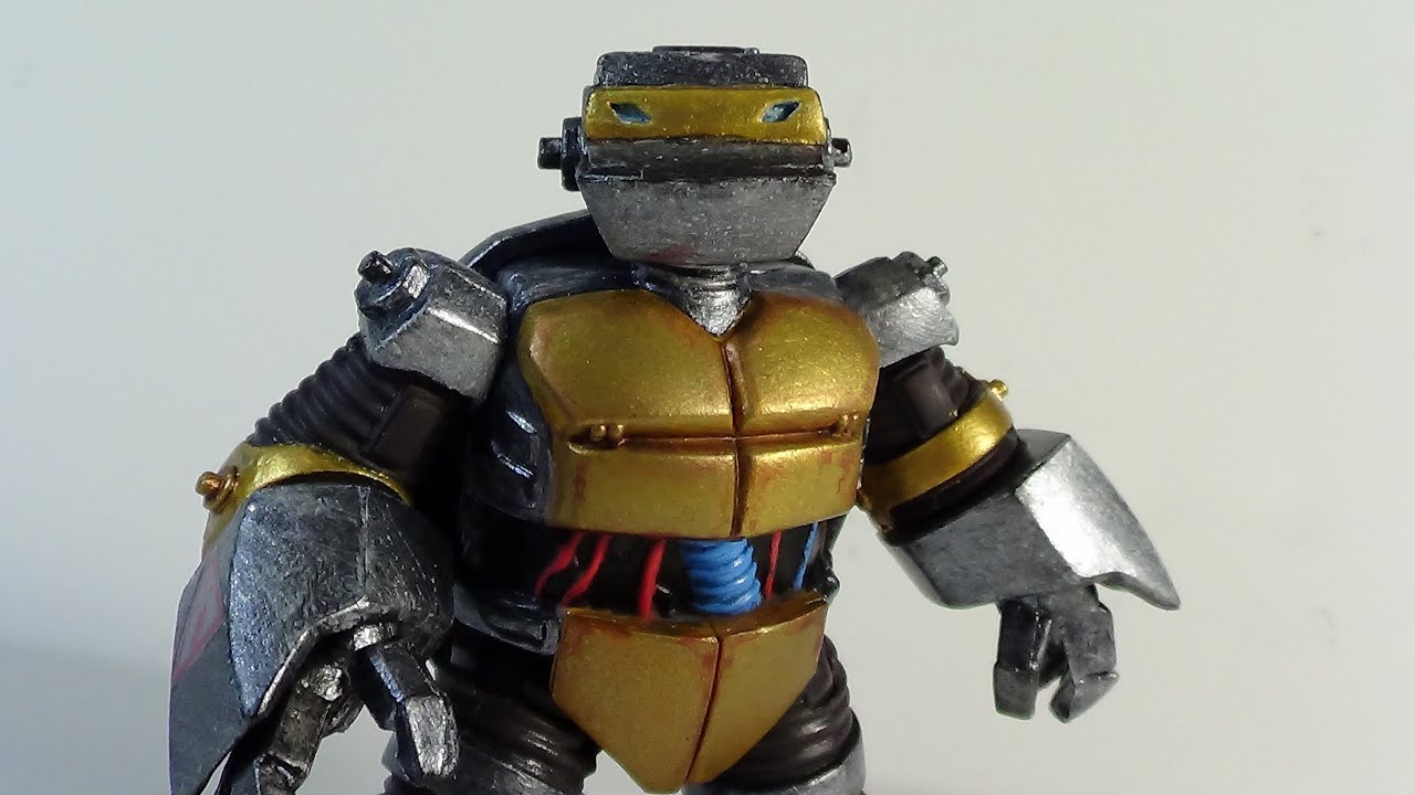 Teenage Mutant Ninja Turtles Metalhead Figure Review (TMNT 2012 Nickelodeon Cartoon Show)