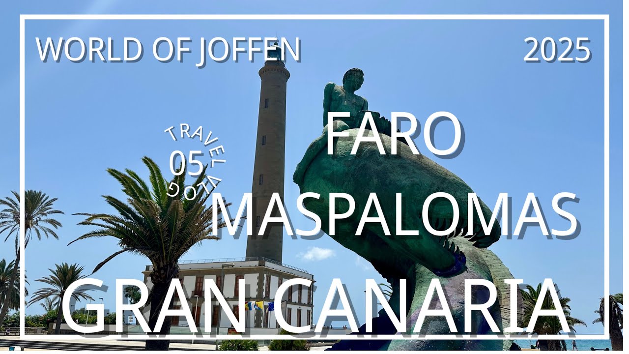 Faro Maspalomas Gran Canaria 2025 4K