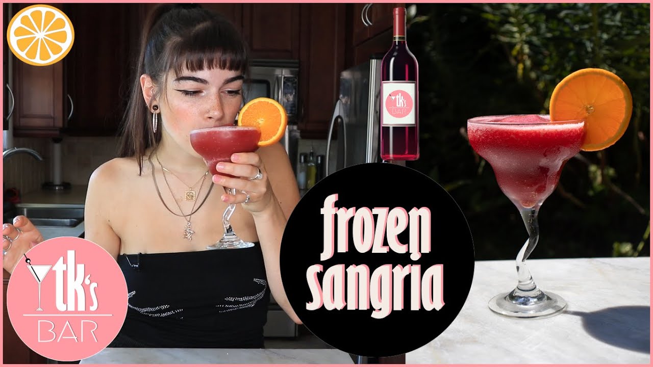 How to Make a TASTY Frozen Sangria Recipe