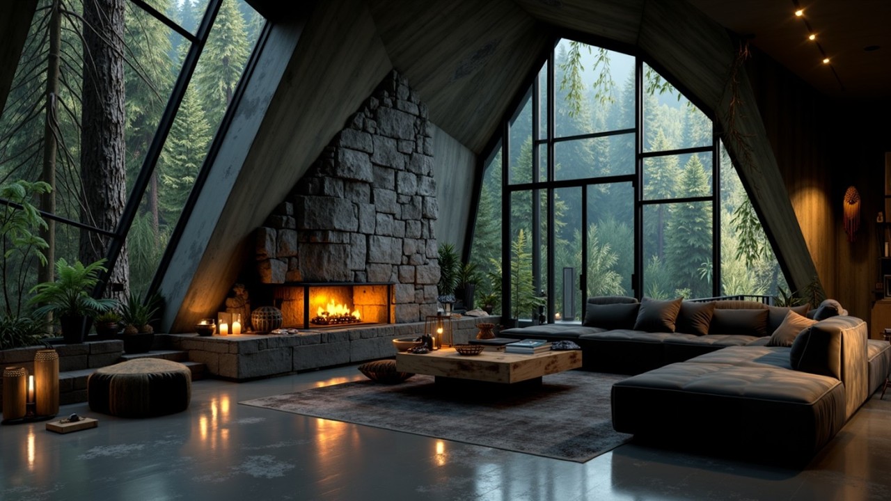 Relaxing Jazz Morning Music - Cozy Jazz Cabin Fireplace - Smooth Instrumental Jazz Melodies