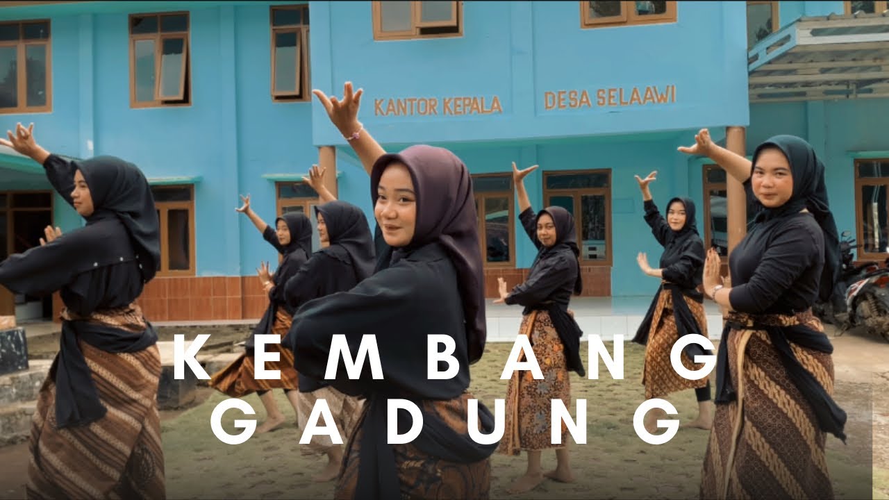 Tari kreasi kembang gadung 